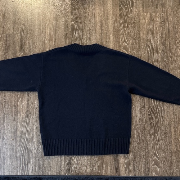 Reformation Jadey Sweater (Navy) - Picture 3 of 7